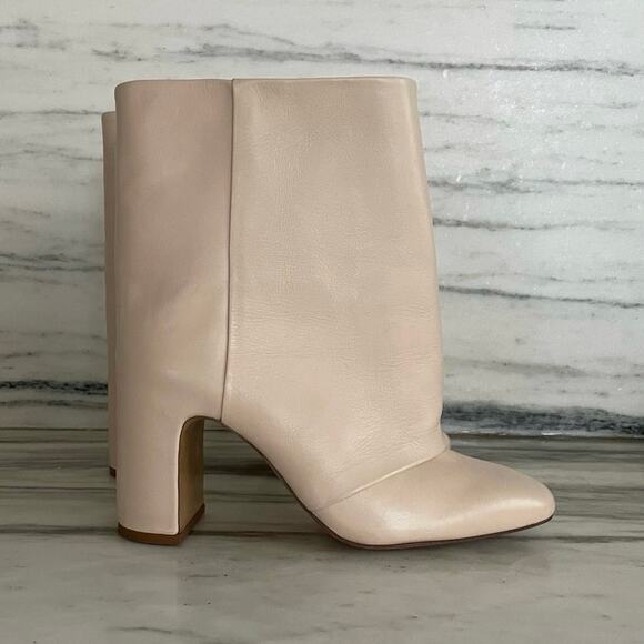 Chloe Karle Bootie in Pearl Beige Size 37.5 - Picture 1 of 5